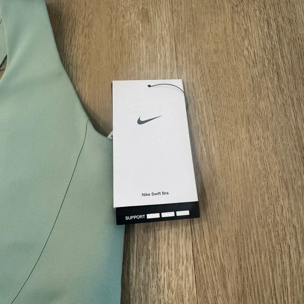 Nike Swift Dri-FIT High Support Sports Bra XL Light Green HM5220-006 NWT